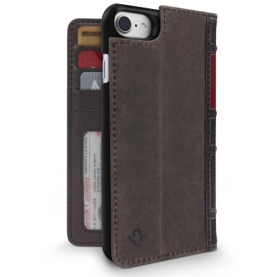 BookBook for iPhone, Vintage leather wallet case with removable shell - Twelve South