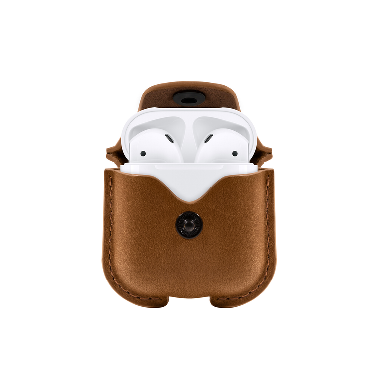 AirSnap, Full-grain leather case for AirPods - Twelve South