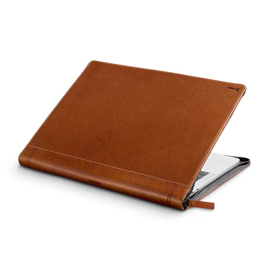 Journal for MacBook, Luxury leather case with document storage - Twelve South
